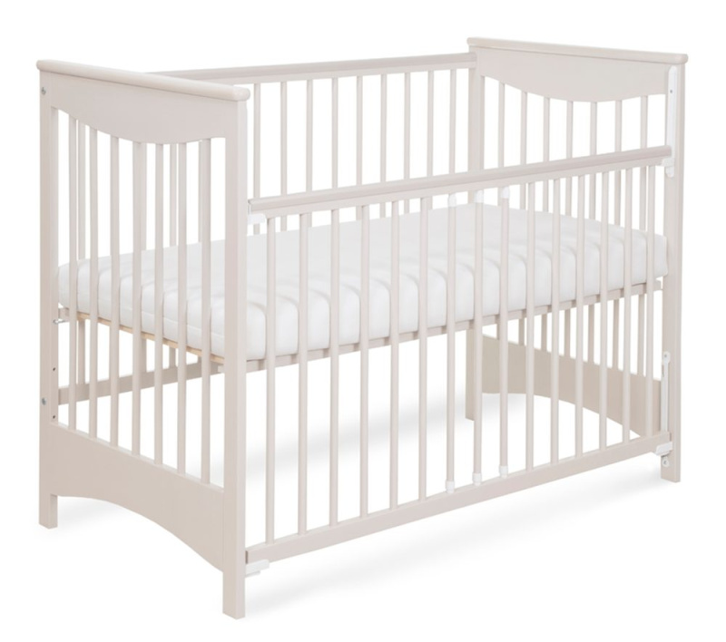 Tomi Dětská dřevěná postýlka XI. Nella - kašmír/kašmír