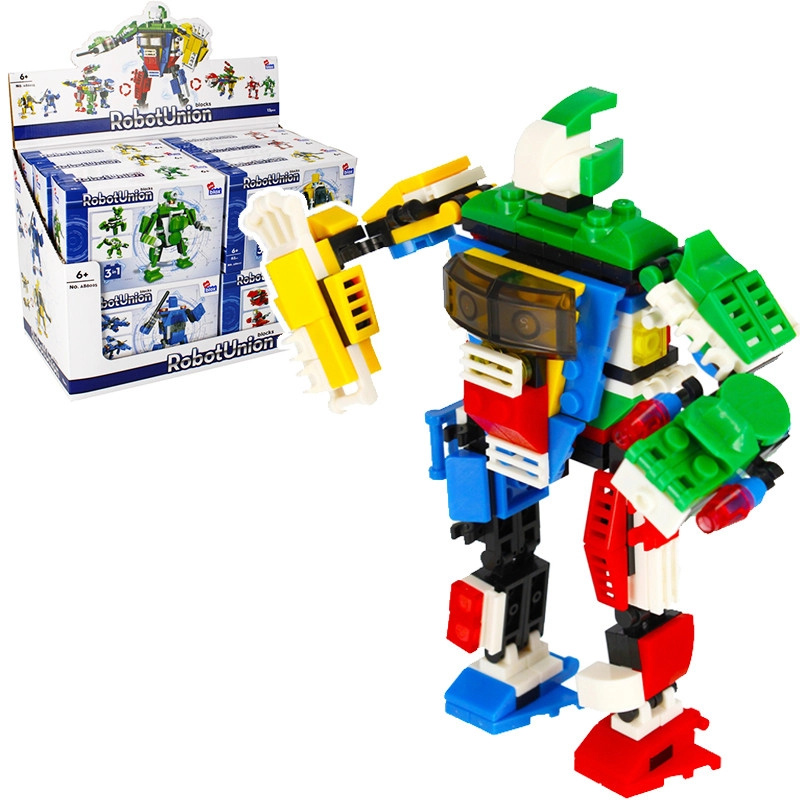 Stavebnice robot – kreativní robotická stavebnice pro děti 6+