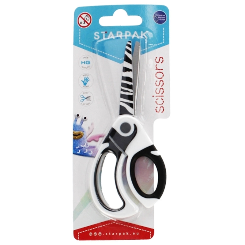 dětské nůžky zebra 13,5 cm