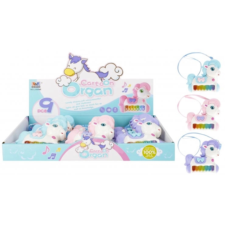 Dětské piánko jednorožec se světly a zvuky