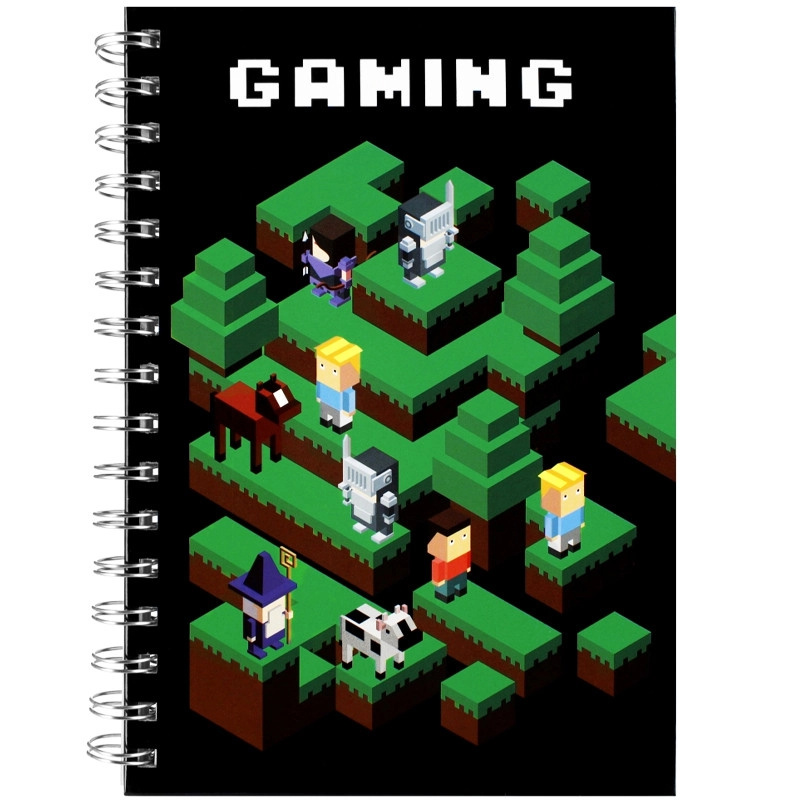 zápisník pixel game a5
