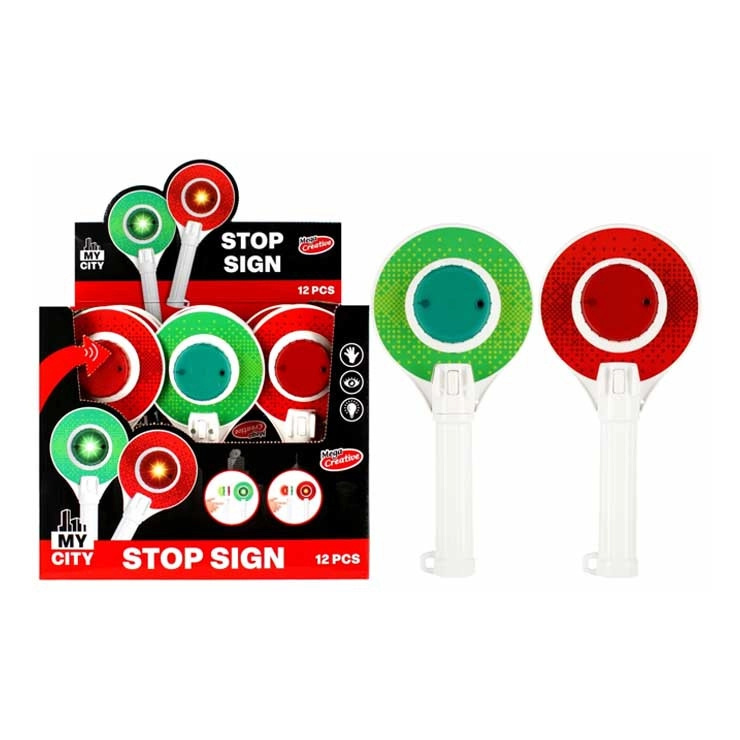 Policajní zastavovací terč se světlem