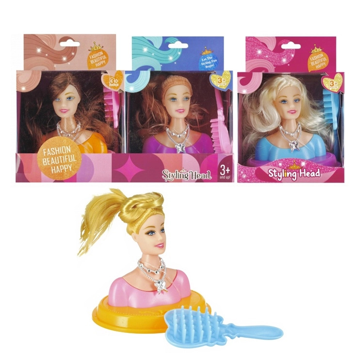 Stylingová hlava pro účesy pro děti