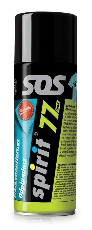 STRIMA Čistič skvrn ve spreji, odstraňovač mastnoty z textilu SPIRIT 77 MAX - 400ml