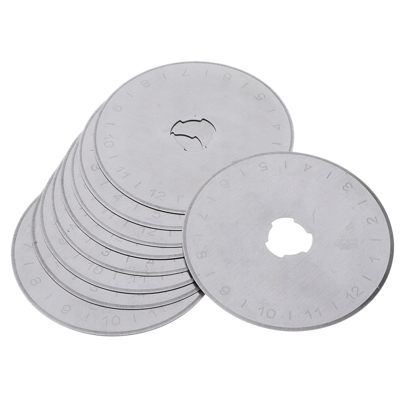 TEXI Náhradní čepel do řezacího kolečka, TEXI 4099, rovná čepel, průměr 45mm, 10 kusů