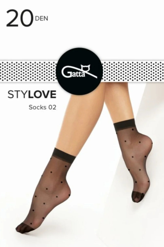 Dámské ponožky STYLOVE - 02 SABIA UNI