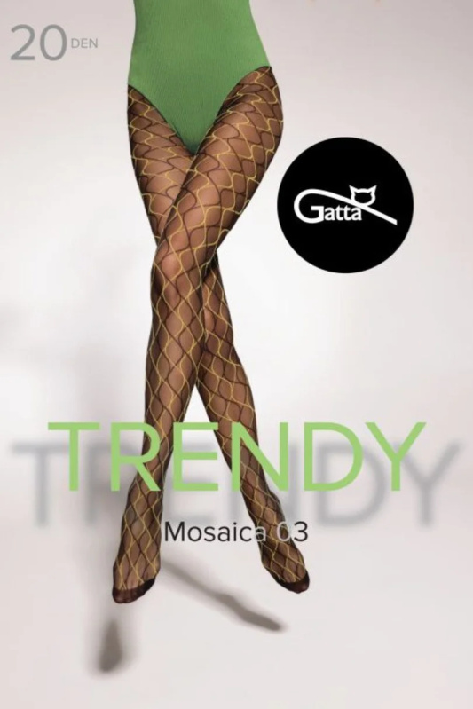 MOSAICA -03 PUNČOCHÁČE 20 DEN. SAB2.fialová 4-L