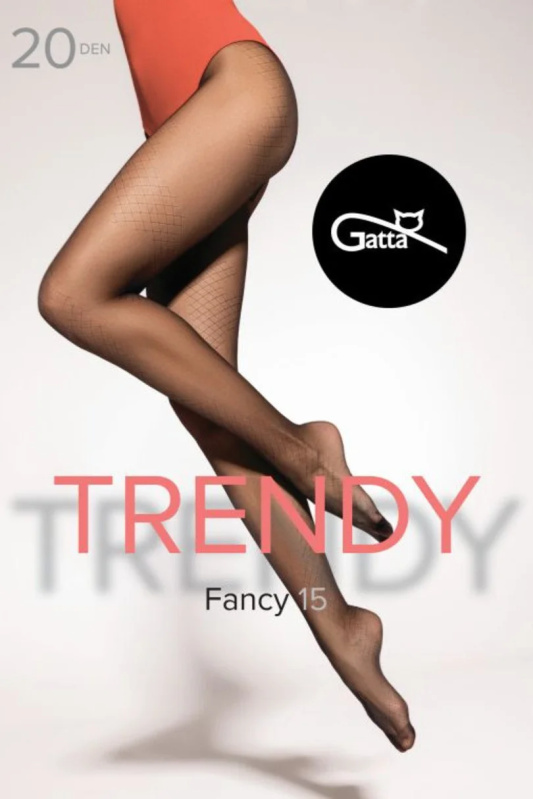 Dámské punčochové kalhoty FANCY - 15 NERO 2-S