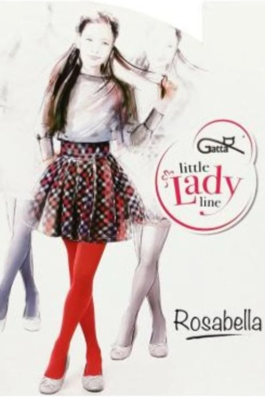 ROSABELLA - DĚTSKÉ PUNČOCHÁČE 60 DEN nero 128/134
