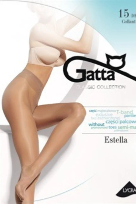 ESTELLA - LYCRA FLAT 15 DEN- 5 zlatý 5-XL