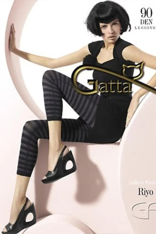 Dámské legíny RIYO 90 - Gatta fialová 3-M