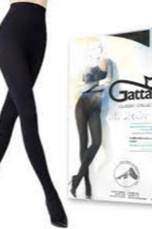 ROSALIA 300 - Dámské hladké punčochové kalhoty NERO 2-S