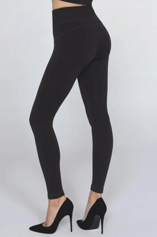 Dámské legíny SKINNY HOT HIGH WAIST černá L