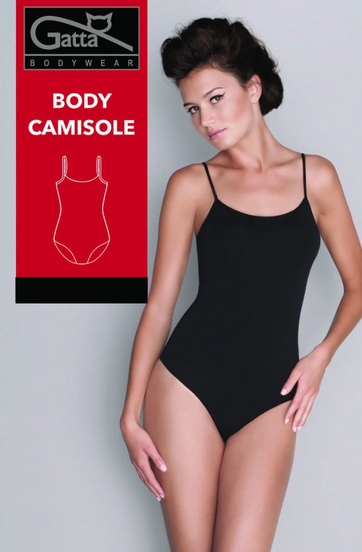 Dámské body Camisole - GATTA BODYWEAR bílá XL