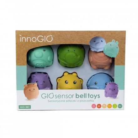 InnoGio Smyslové hračky se zvukem GIOsensor bell toys