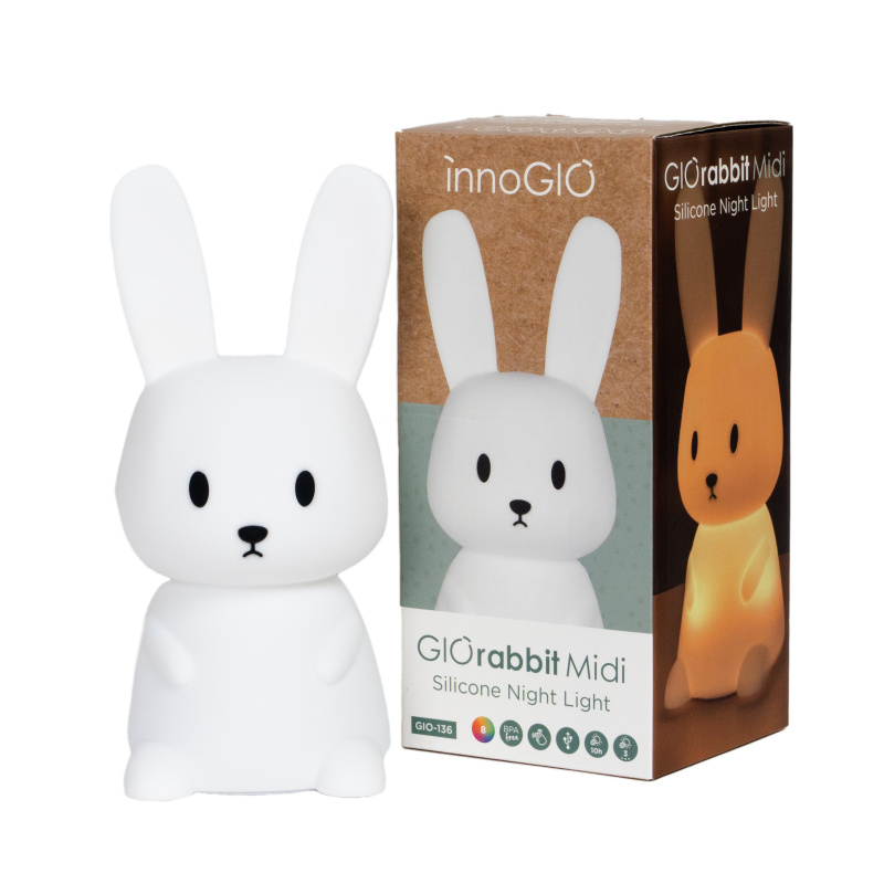 innoGIO GIORabbit Midi noční světlo 2 v 1 1 ks