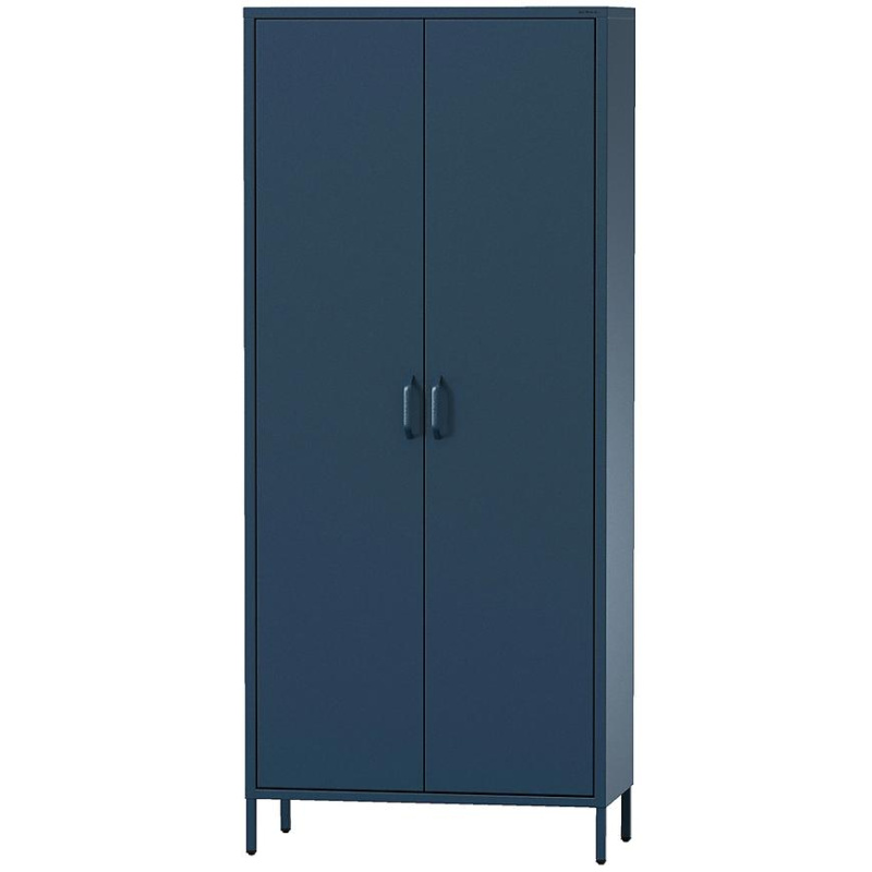 Skříň Kovová Flavio Modern Dark Blue