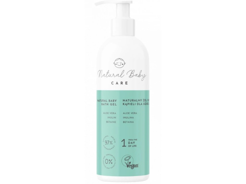 Natural Baby CARE Dětský mycí a koupelový gel, 200ml