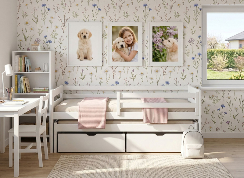 Postel Senso 90x200 white