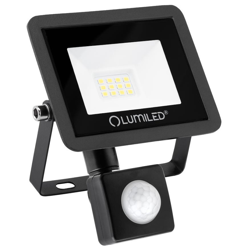 Lumiled LED reflektor Zuna 10W s pohybovým čidlem 4000K