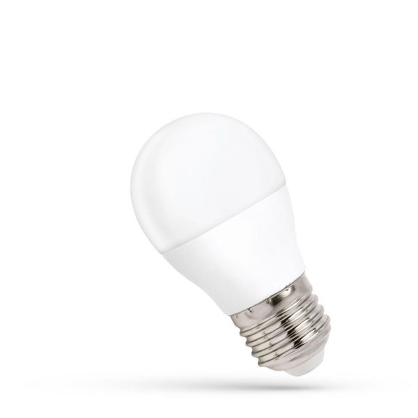Stmívatelná LED  žárovka E27 5W 470lm G45 teplá, ekvivalent 43W
