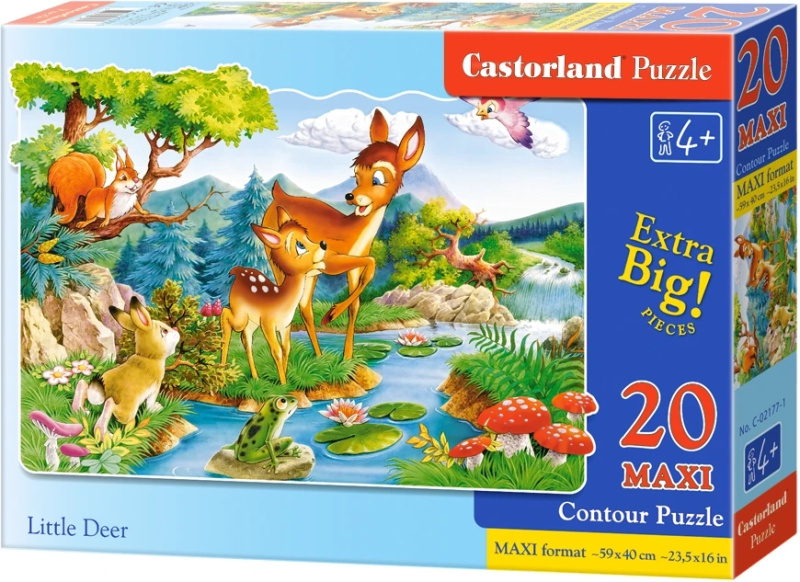 Castorland Koloušek Srneček 20 dílků