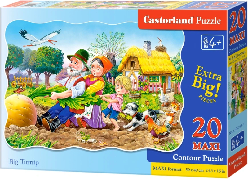 Castorland O velké řepě 20 dílků