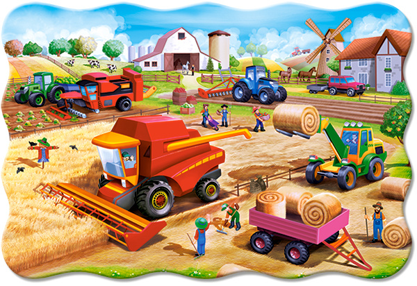 Puzzle 20 Maxi Práce na Farmě