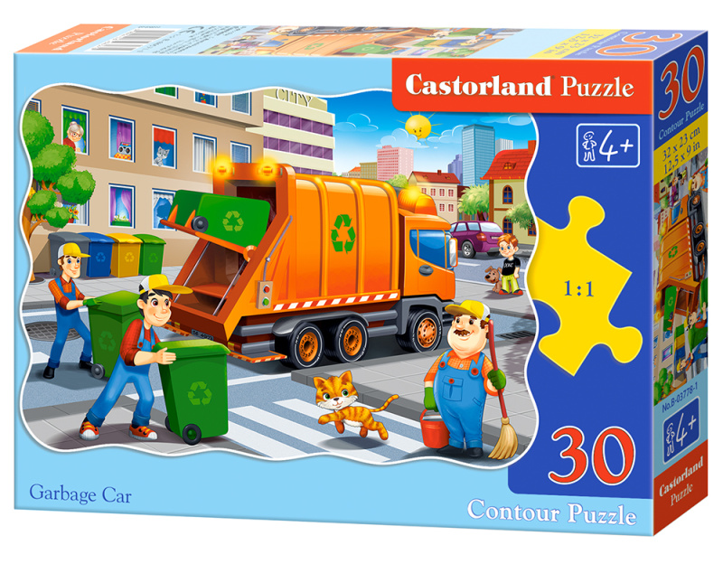 Castorland Popeláři 03778 30 dílků