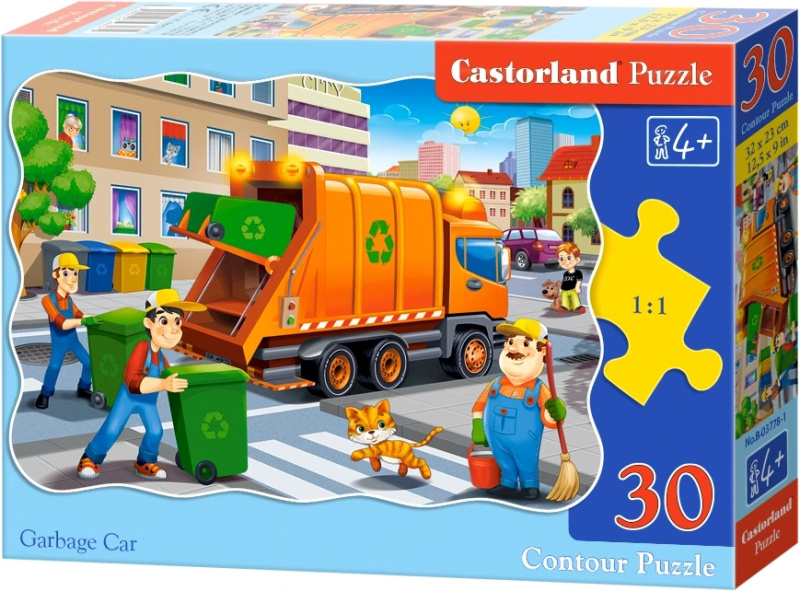 Castorland Popeláři 03778 30 dílků