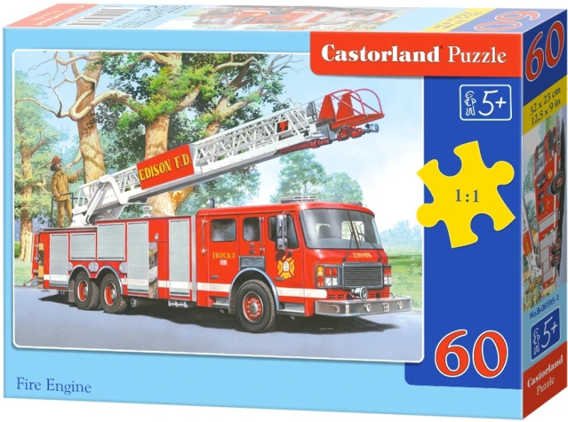CASTORLAND Puzzle Hasiči 60 dílků