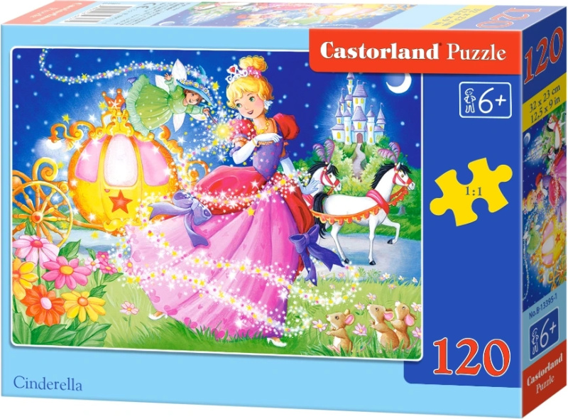 Puzzle Popelka 120 dílků