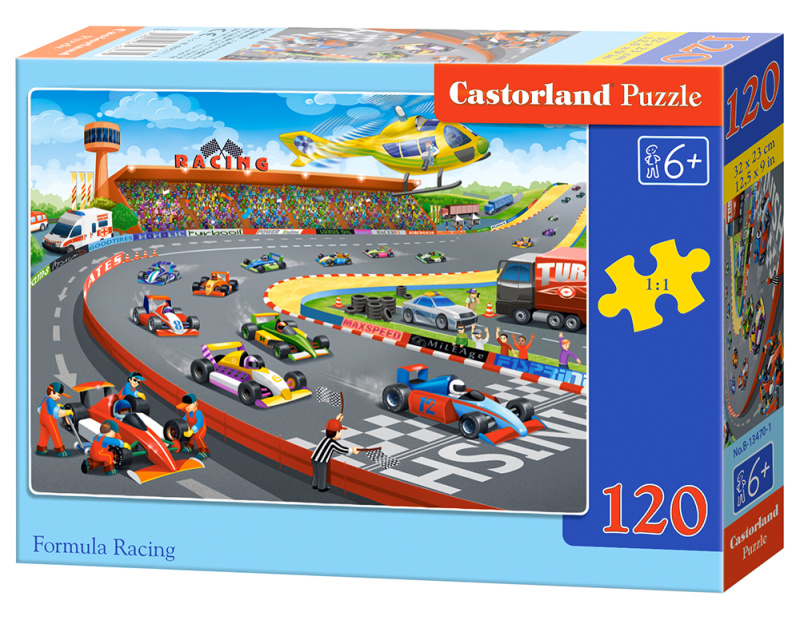 Puzzle Formula Racing 120 dílků