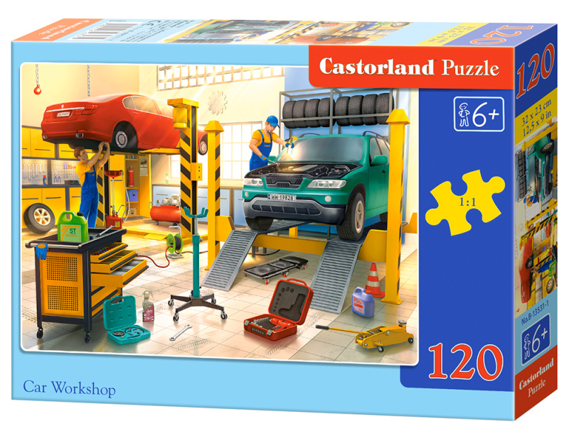 CASTORLAND Autodílna 120 dílků
