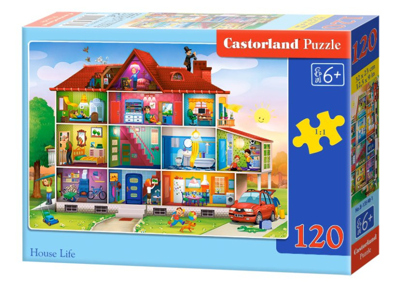 CASTORLAND Život v domě 120 dílků