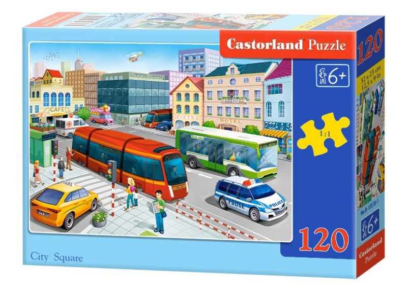 CASTORLAND Náměstí 120 dílků