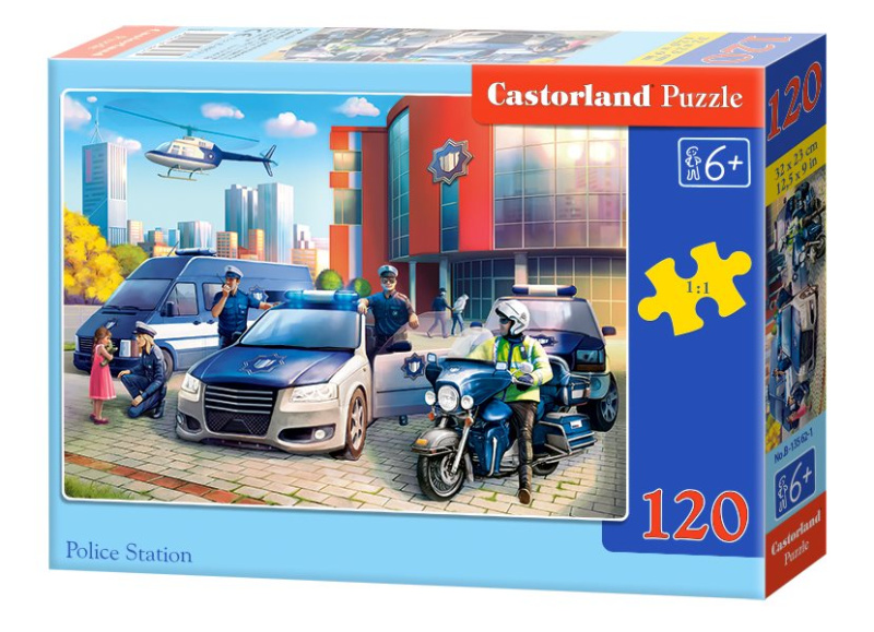 Castorland Policejní stanice 120 dílků