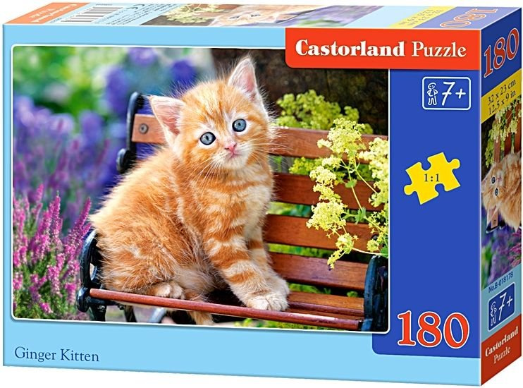 Castorland Zrzavé kotě 180 dílků