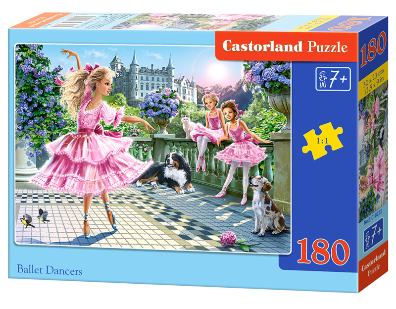 Castorland BALETKY NA TERASE 180 dílků