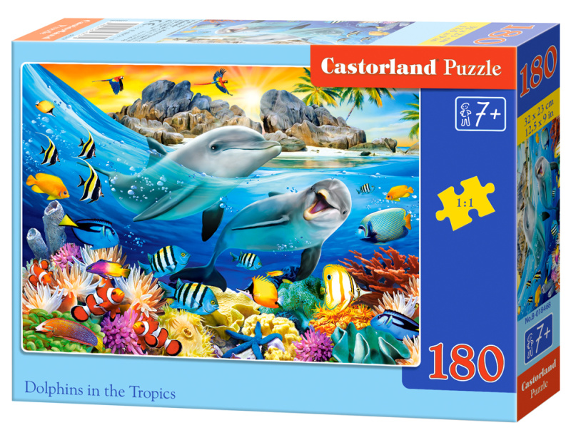 Castorland Dolphins in the Tropics 180 dílků