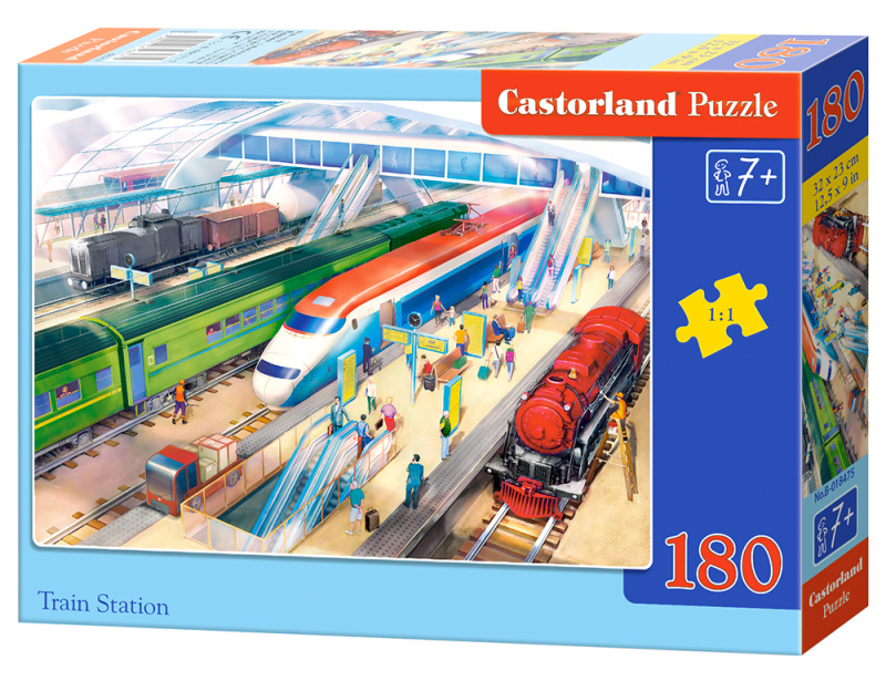 Puzzle Nákladní nádraží 180 dílků