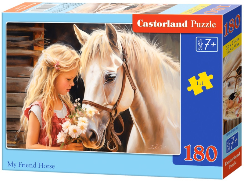 CASTORLAND Puzzle Můj přítel kůň180 dílků