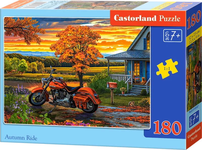 Puzzle Castorland 180 dílků - Podzimní jízda