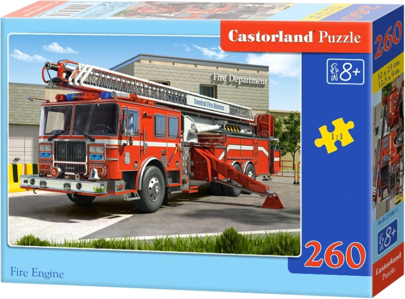 Castorland Hasičské auto 260 dílků