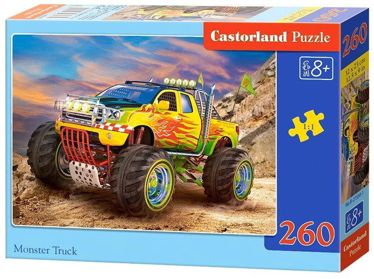Castorland Monster truck 260 dílků