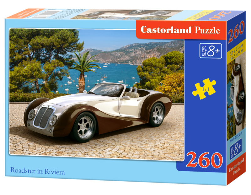Castorland Roadster na Riviéře 27538 260 dílků