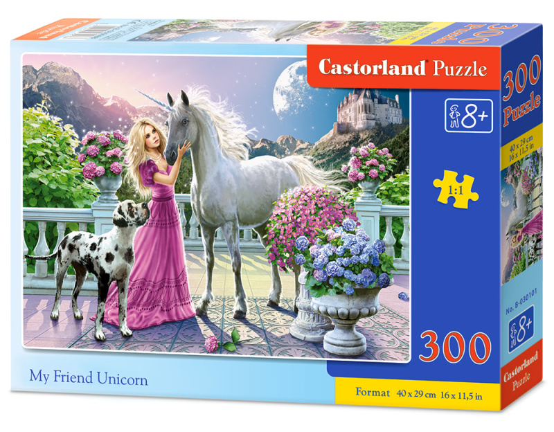 Castorland Můj přítel jednorožec 300 dílků