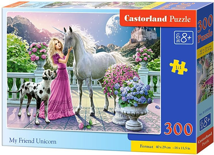 Castorland Můj přítel jednorožec 300 dílků