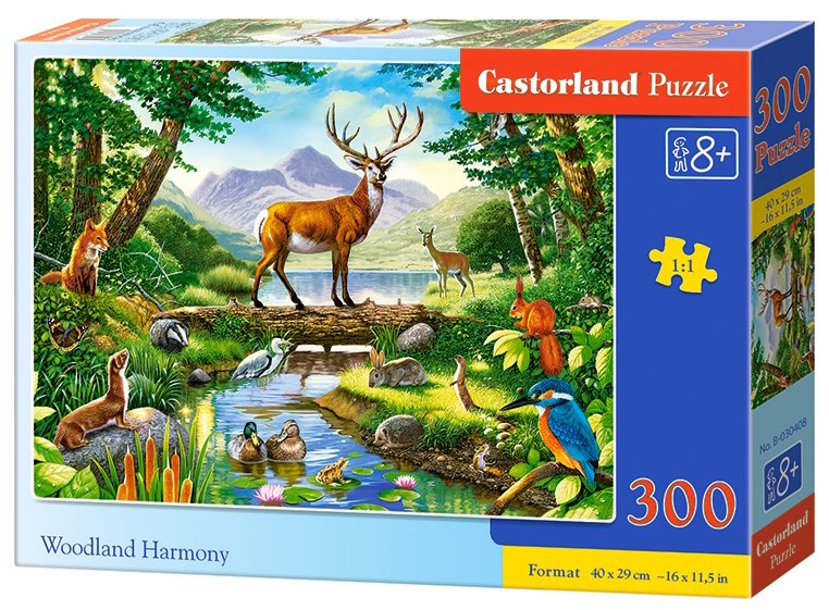 Puzzle lesní harmonie 300 dílků