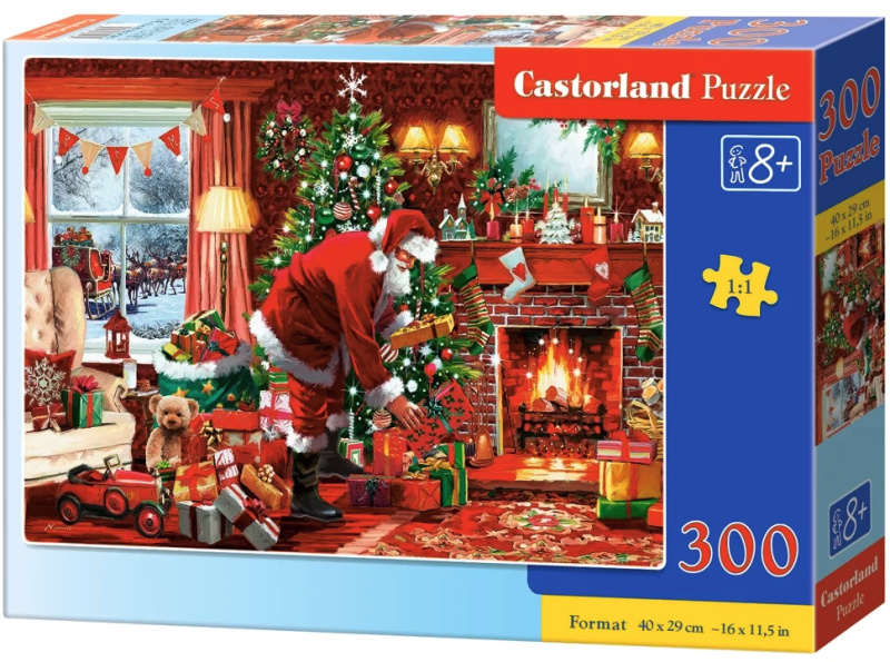 Puzzle Santova speciální dodávka